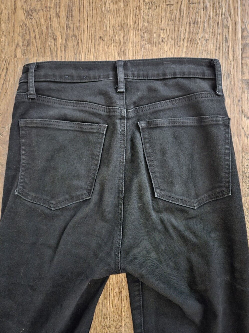 GAP High-Rise Black Skinny Women's Jeans, Size 2T, Inseam 30 - Picture 6 of 9